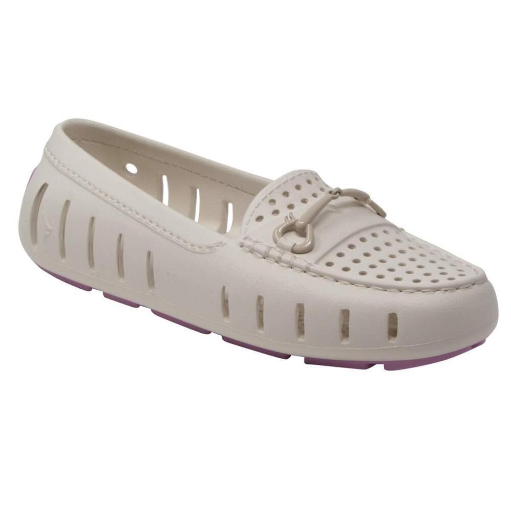 FLOAFERS TYCOON BIT DRIVER WATER SHOES, COCONUT/LAVENDER PINK, 7